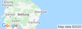 Manggar map